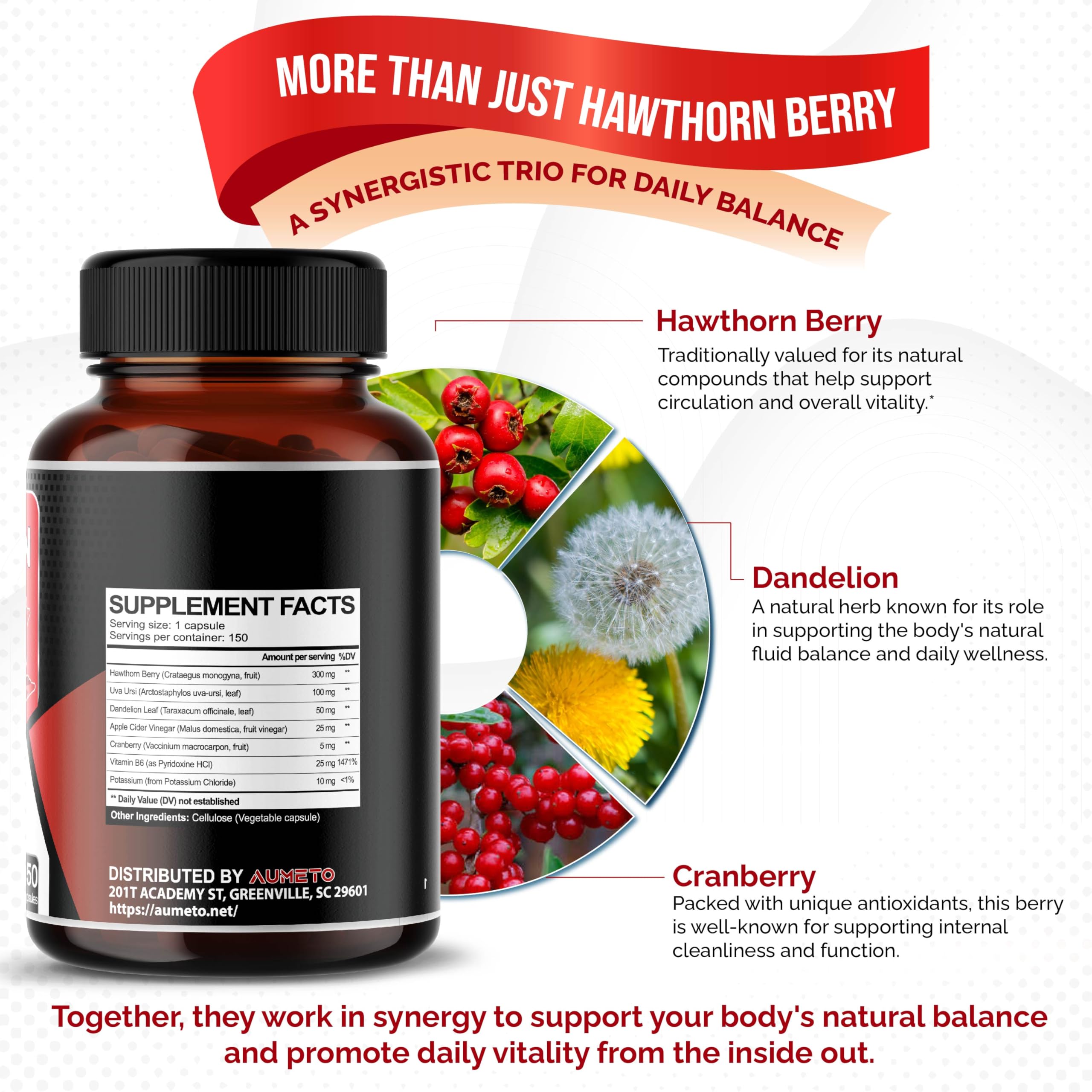 Clean-label non-GMO capsules packaging shot