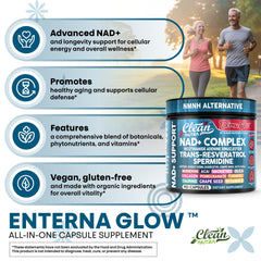 EternaGlow NAD+ complex with multiple ingredients
