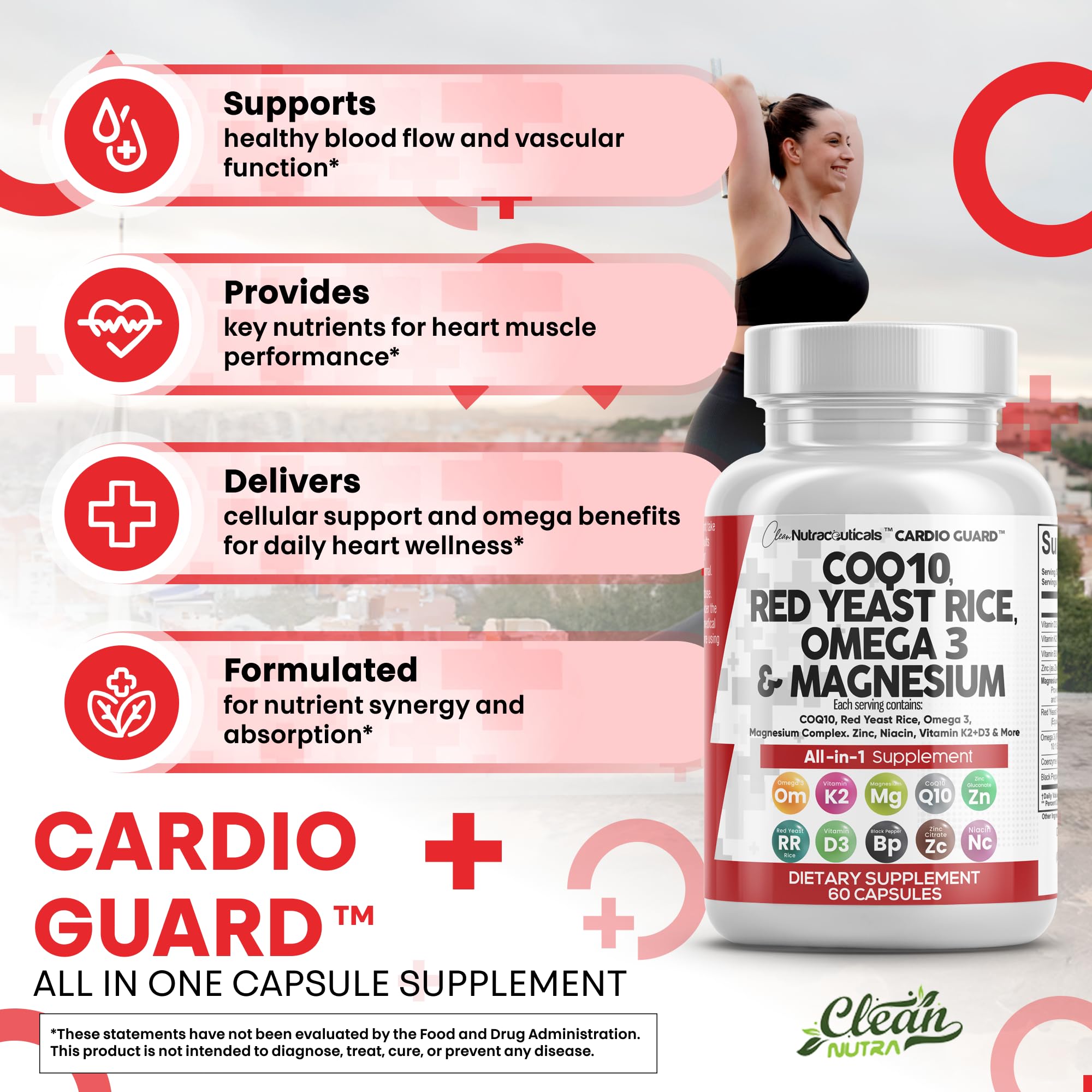 Red Yeast Rice extract capsules in CardioGuard
