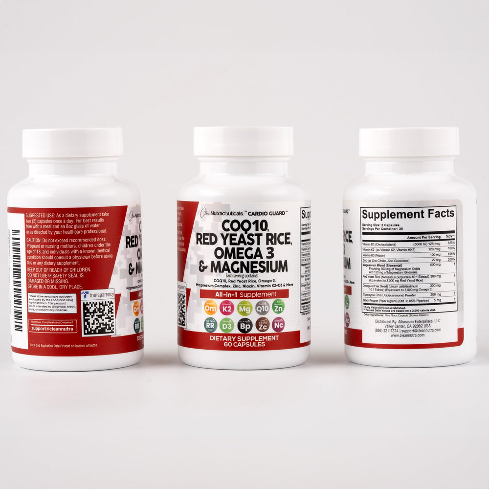 Vitamin K2 MK7 and Vitamin D3 in CardioGuard