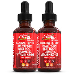 Cayenne pepper drops liquid bottle from Clean Nutra