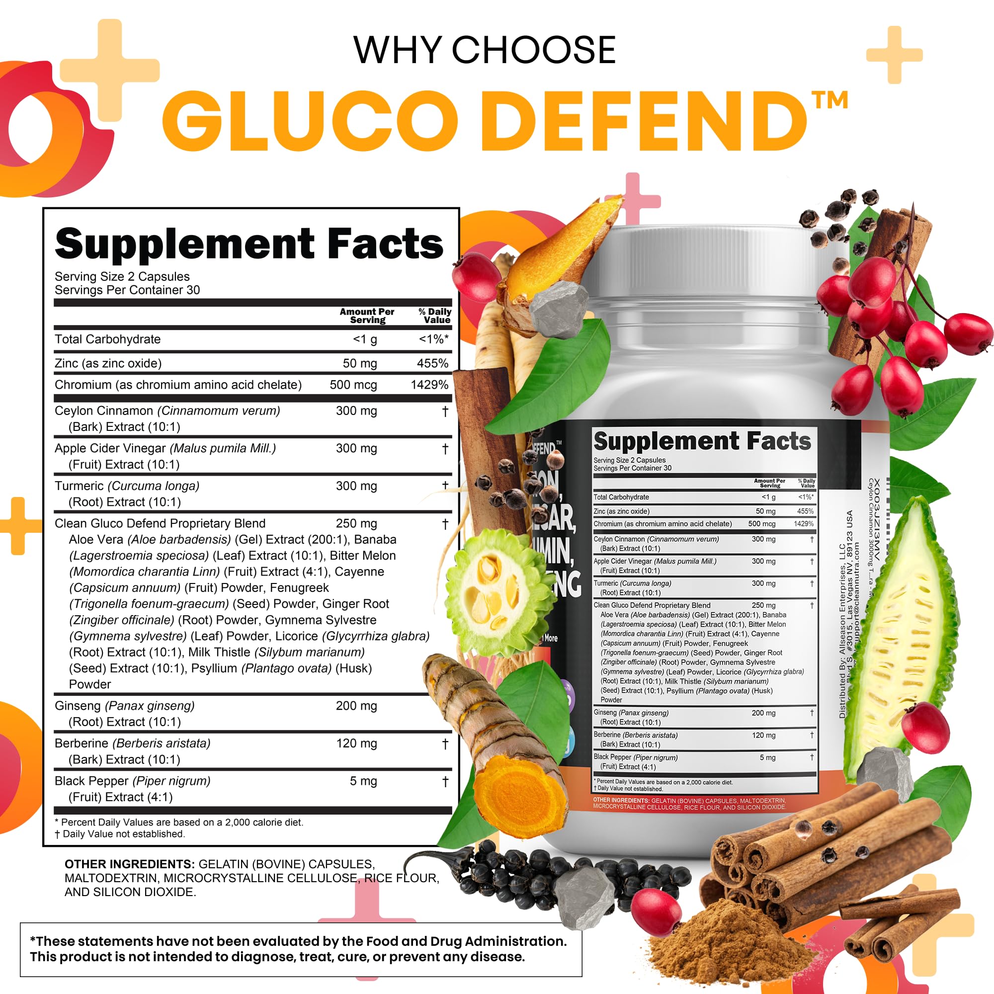 Turmeric and Black Pepper capsules with Berberine