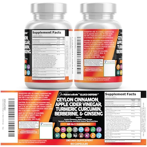 Product packaging for Clean Nutra 16-in-1 Cinnamon & ACV formula