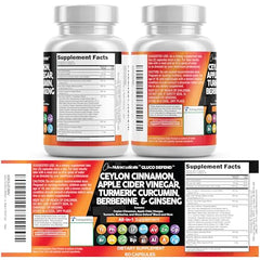 Product packaging for Clean Nutra 16-in-1 Cinnamon & ACV formula