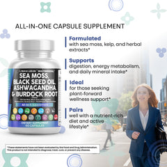 Chlorophyll, Manuka honey, and Elderberry ingredients in supplement