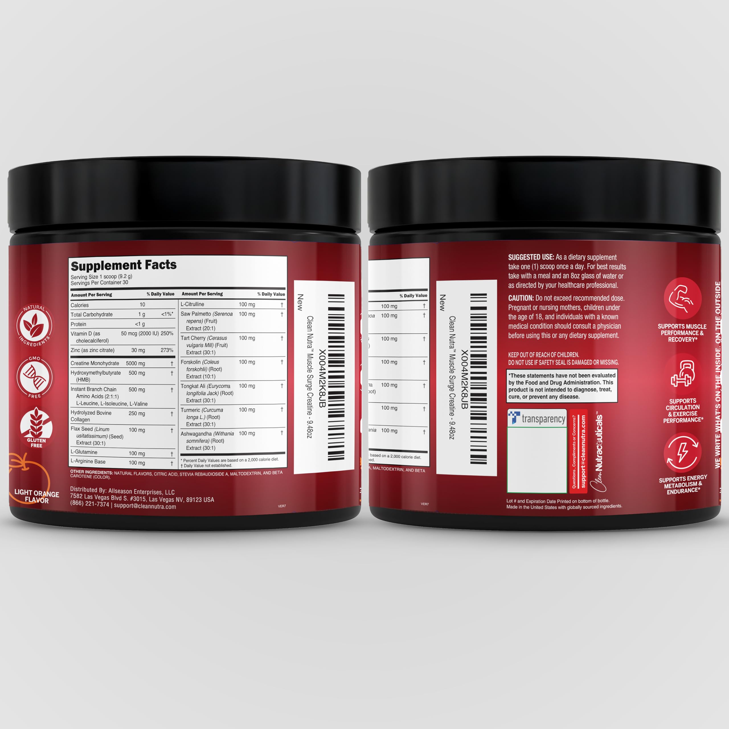 Product packaging and label
