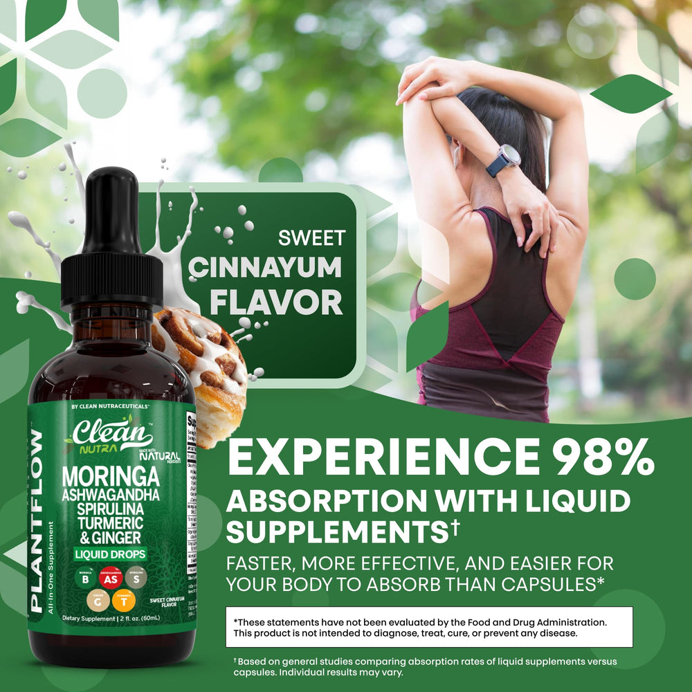 Lifestyle shot: person using the liquid drops on the go