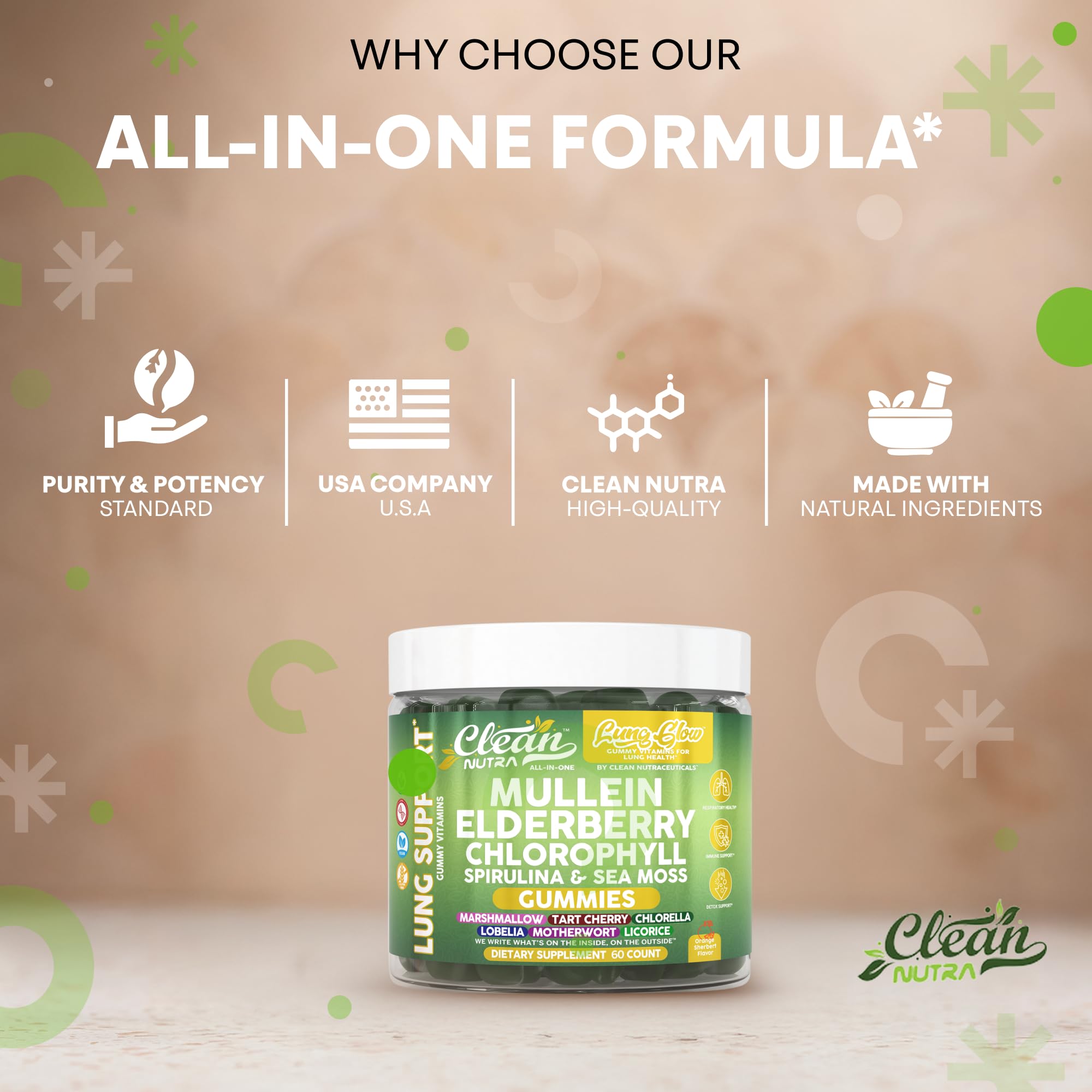 Product packaging displayed in natural health store setting