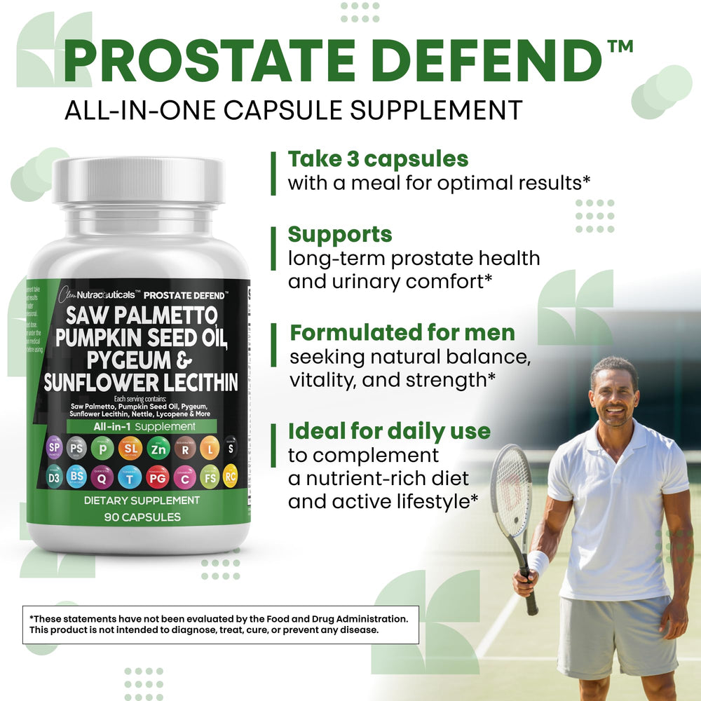 Prostate Defend capsules in bottle