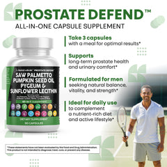 Prostate Defend capsules in bottle
