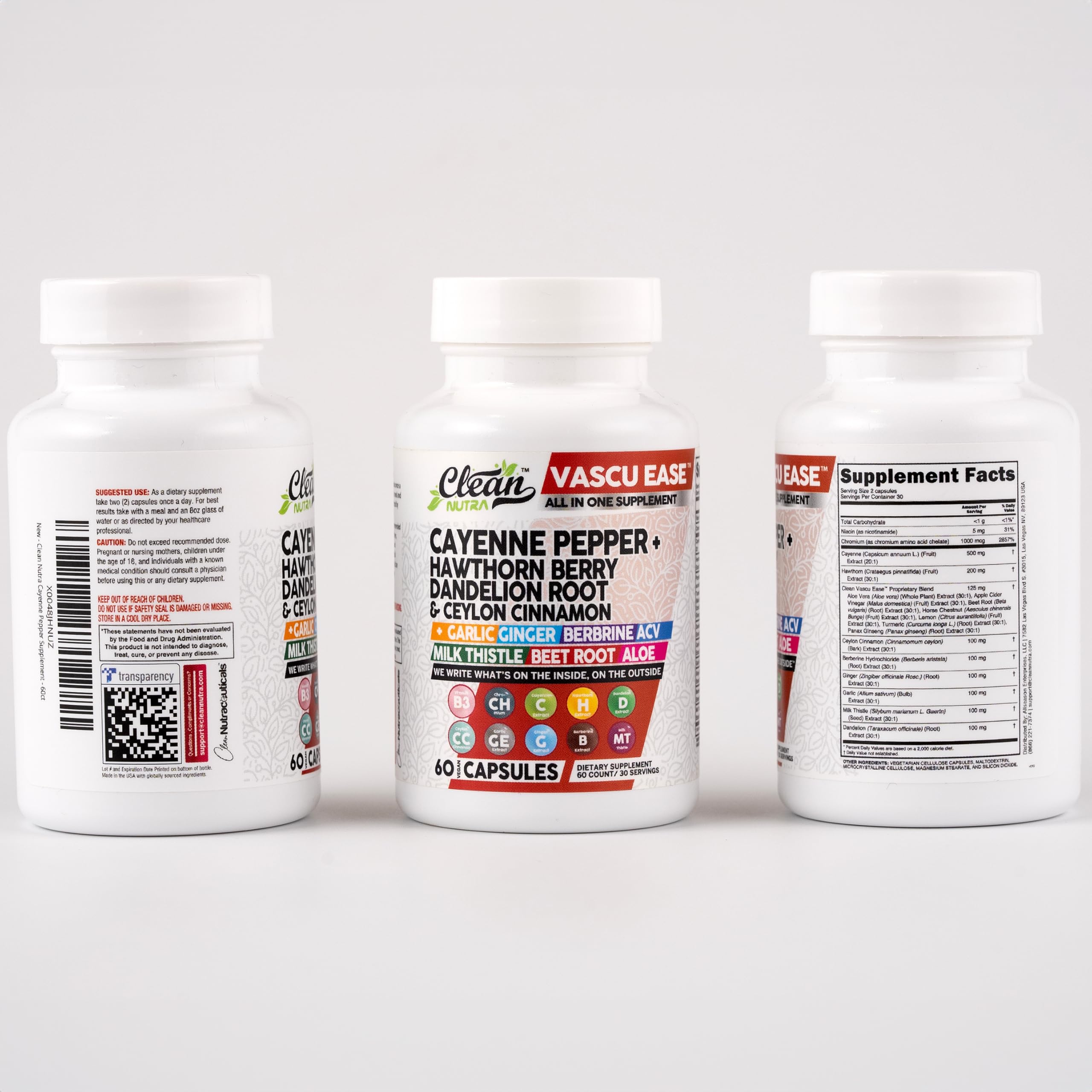 Ginger and Garlic Capsule for Vascular Health