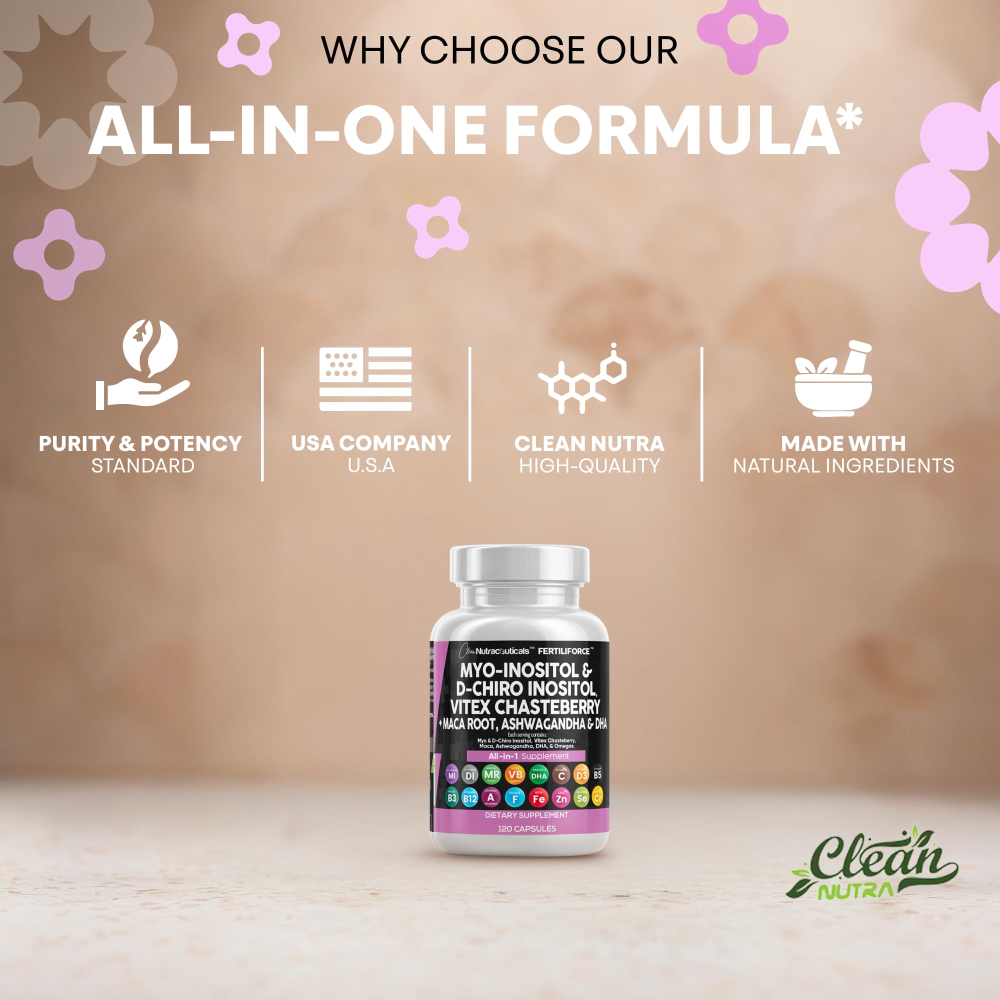 DHA and Folic Acid capsules image