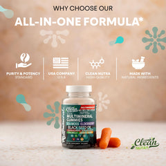 Clean Nutraceuticals adults and child taking gummies together responsibly