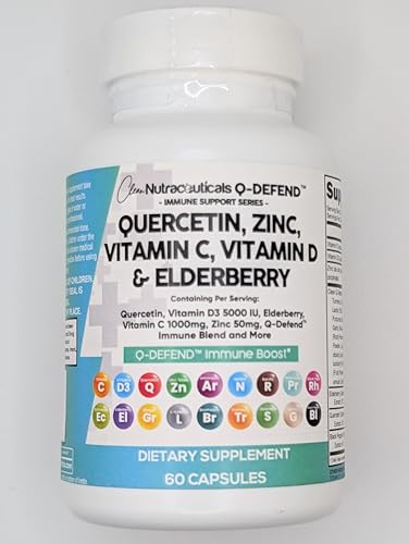 Close-up of bottle label with 60 count