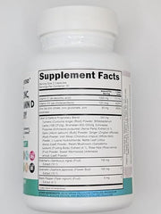 Label highlights quercetin, zinc, vitamin C and vitamin D