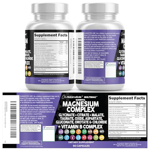 Magnesium Chloride form in Clean Nutraceuticals MultiMag