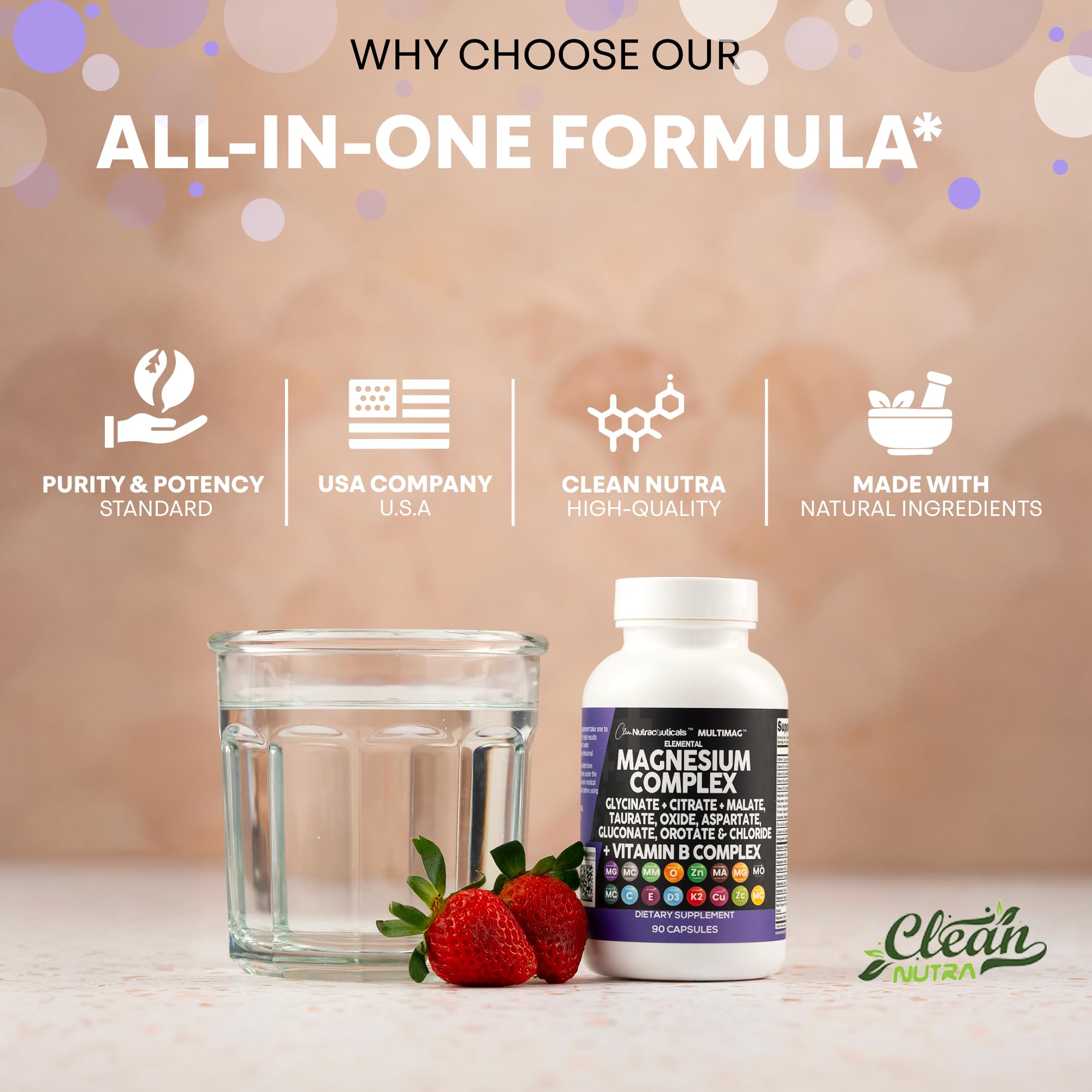 Magnesium Ootate form in Clean Nutraceuticals MultiMag