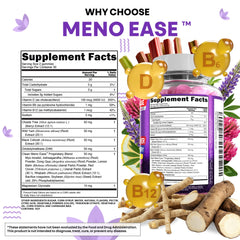 Wild yam component in Clean Nutraceuticals gummies supports menopause comfort.