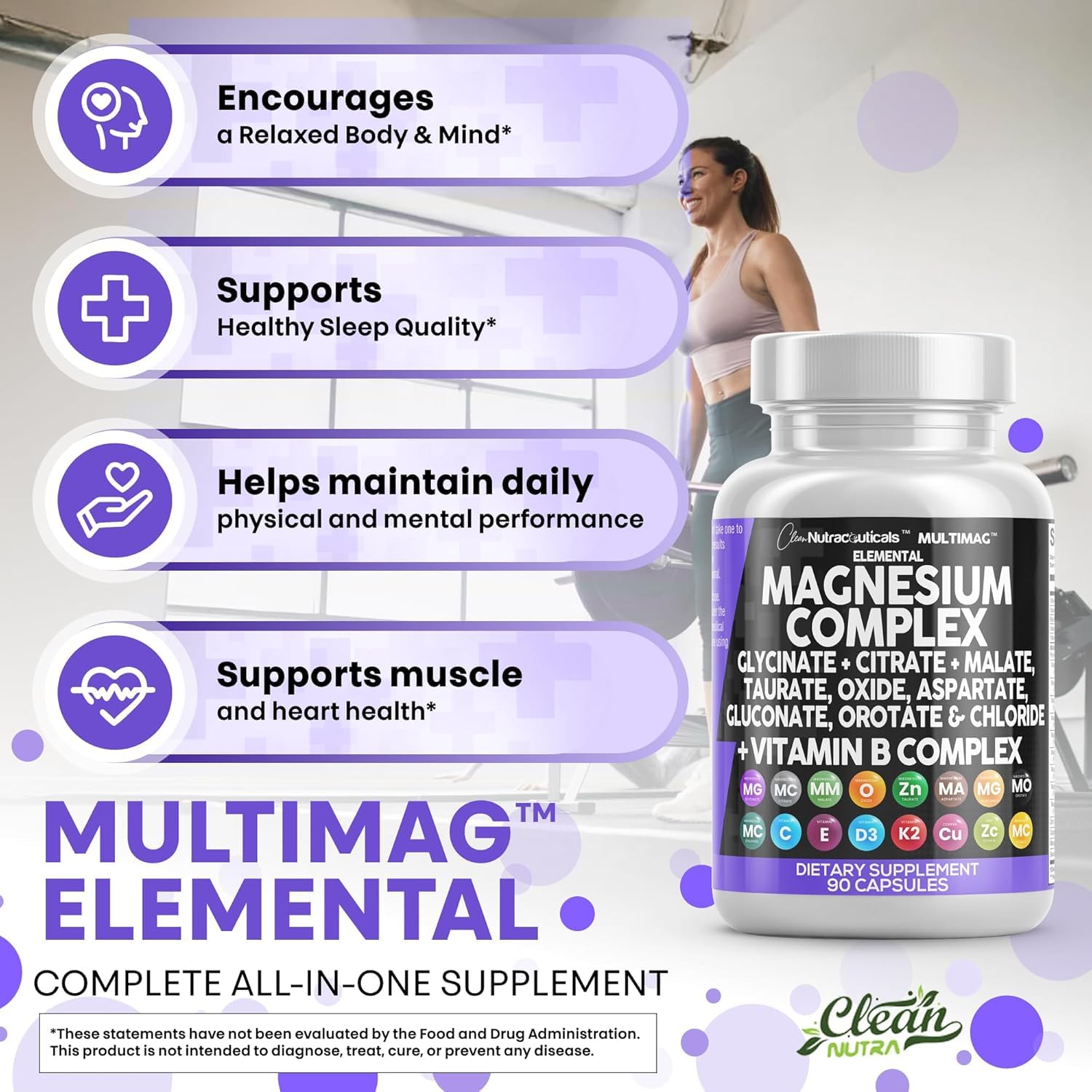 Magnesium Citrate component in MultiMag capsules