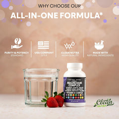 Clean Nutraceuticals MultiMag two-bottle packshot conveys value and convenience.