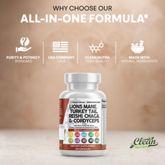 Lifestyle image with capsules and herbal tea