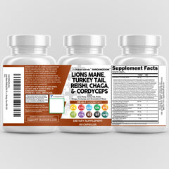 Serving size and dosage information graphic