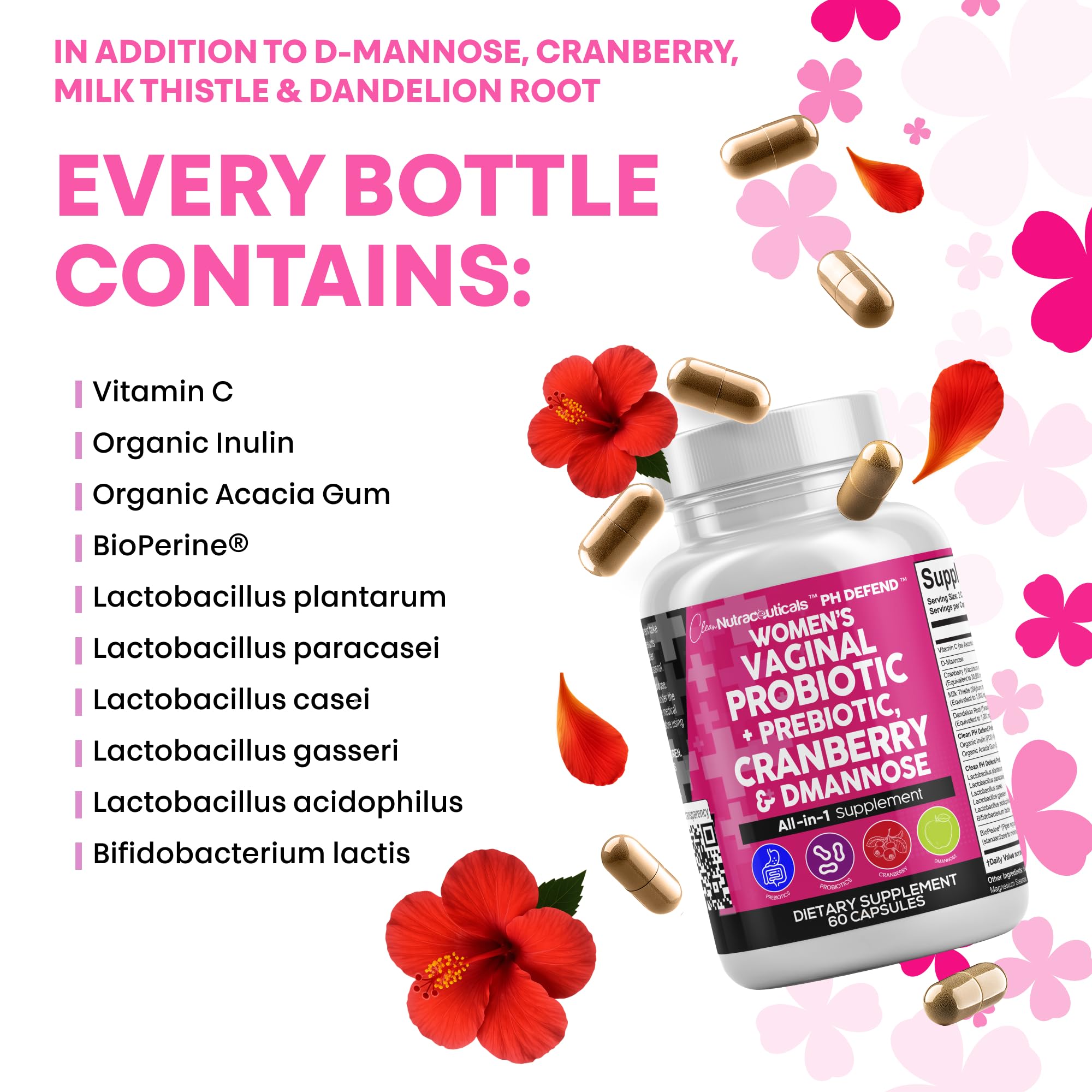 Urinary tract health and pH balance concept