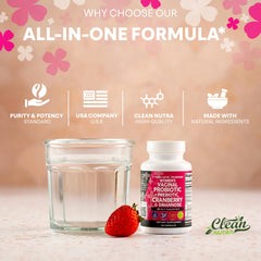 3-pack packaging of vaginal health supplements
