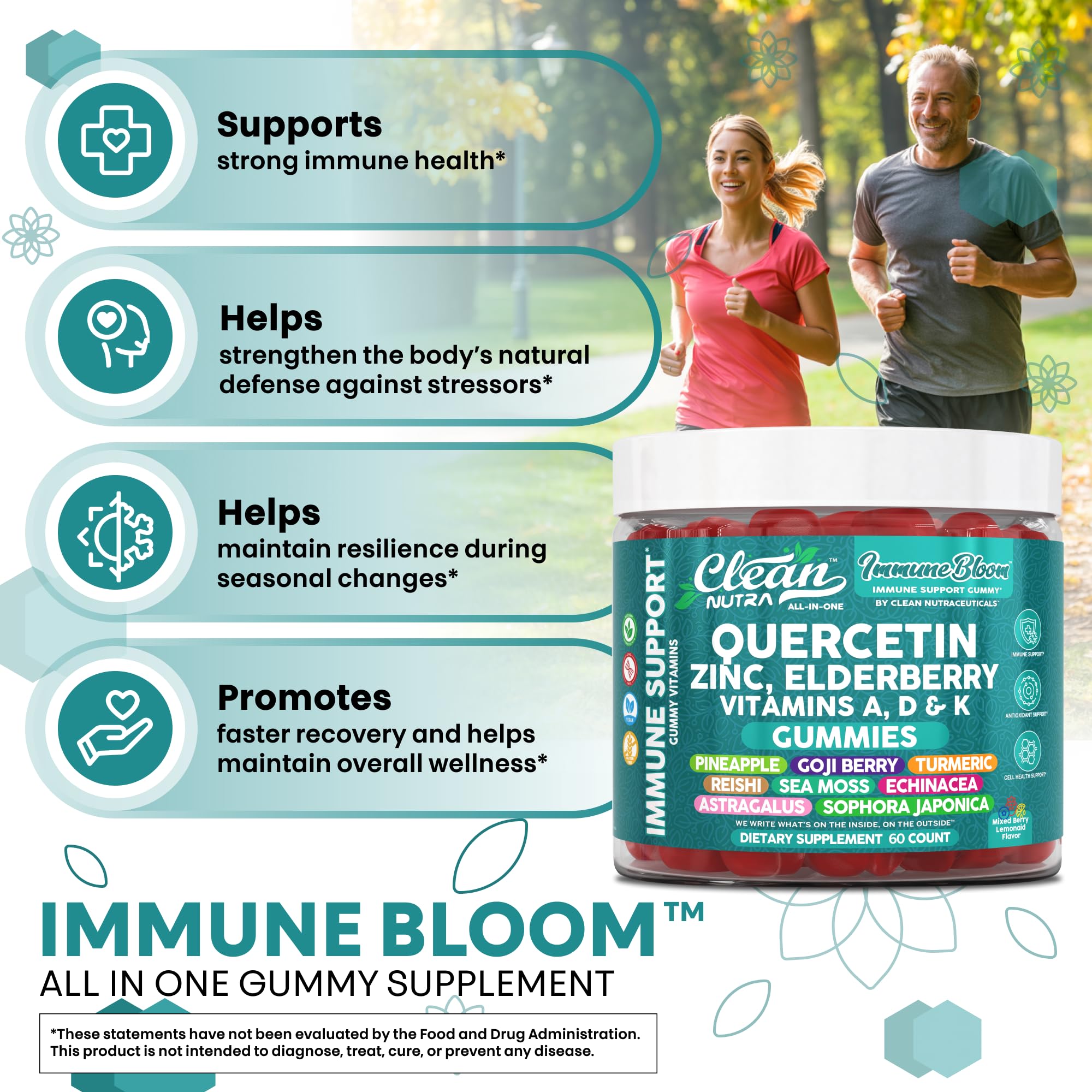Goji berry, turmeric and mushroom ingredient visuals