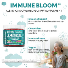Echinacea, astragalus and selenium supplement concept