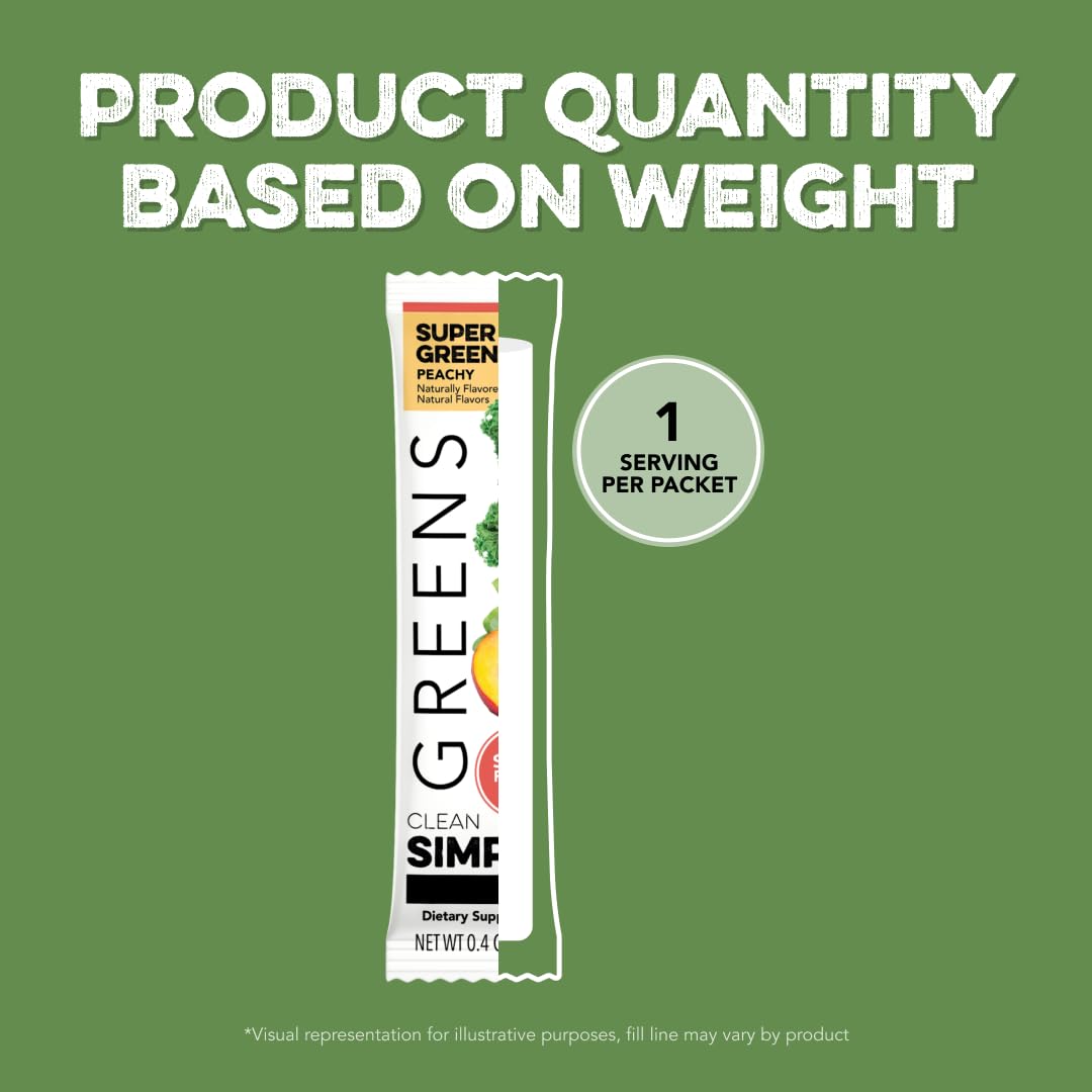 Clean Simple Eats Greens Variety 10 Pack Tropical flavor