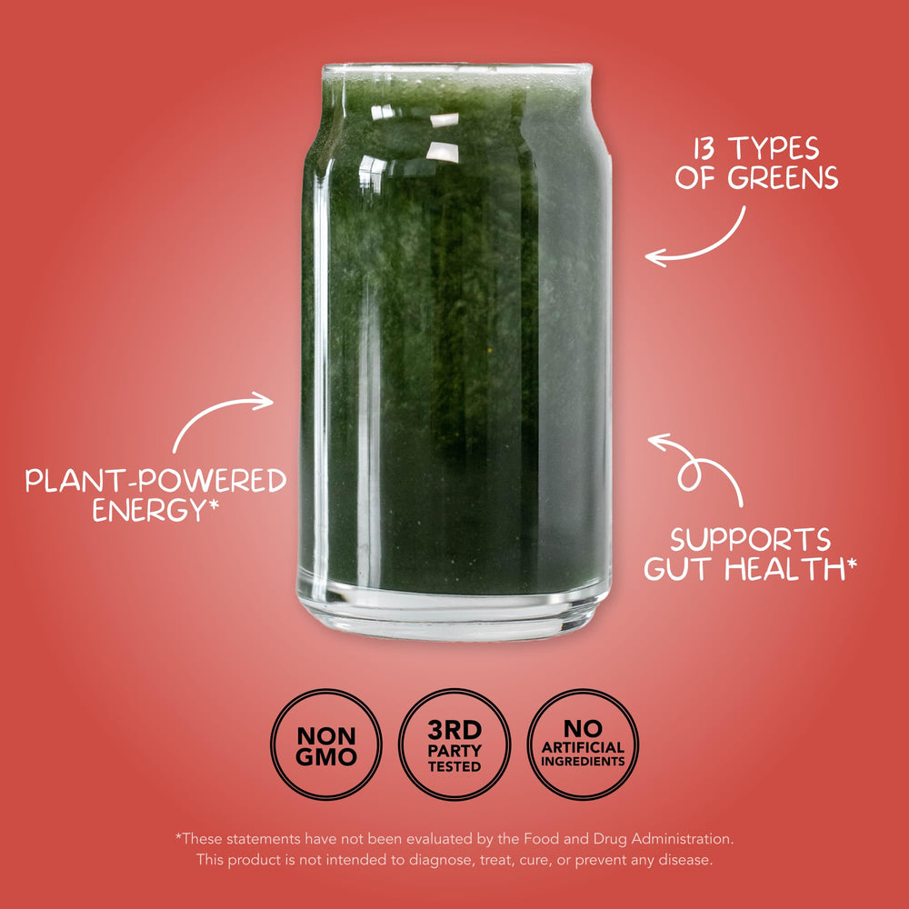 Clean Simple Eats Super Greens Powder | Peachy Greens Flavor, 30 ...