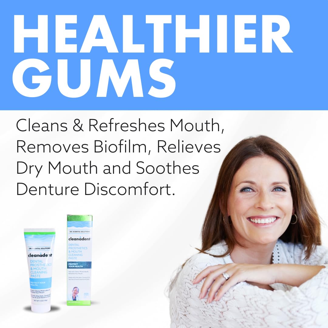 ADA Accepted seal on Cleanadent toothpaste packaging
