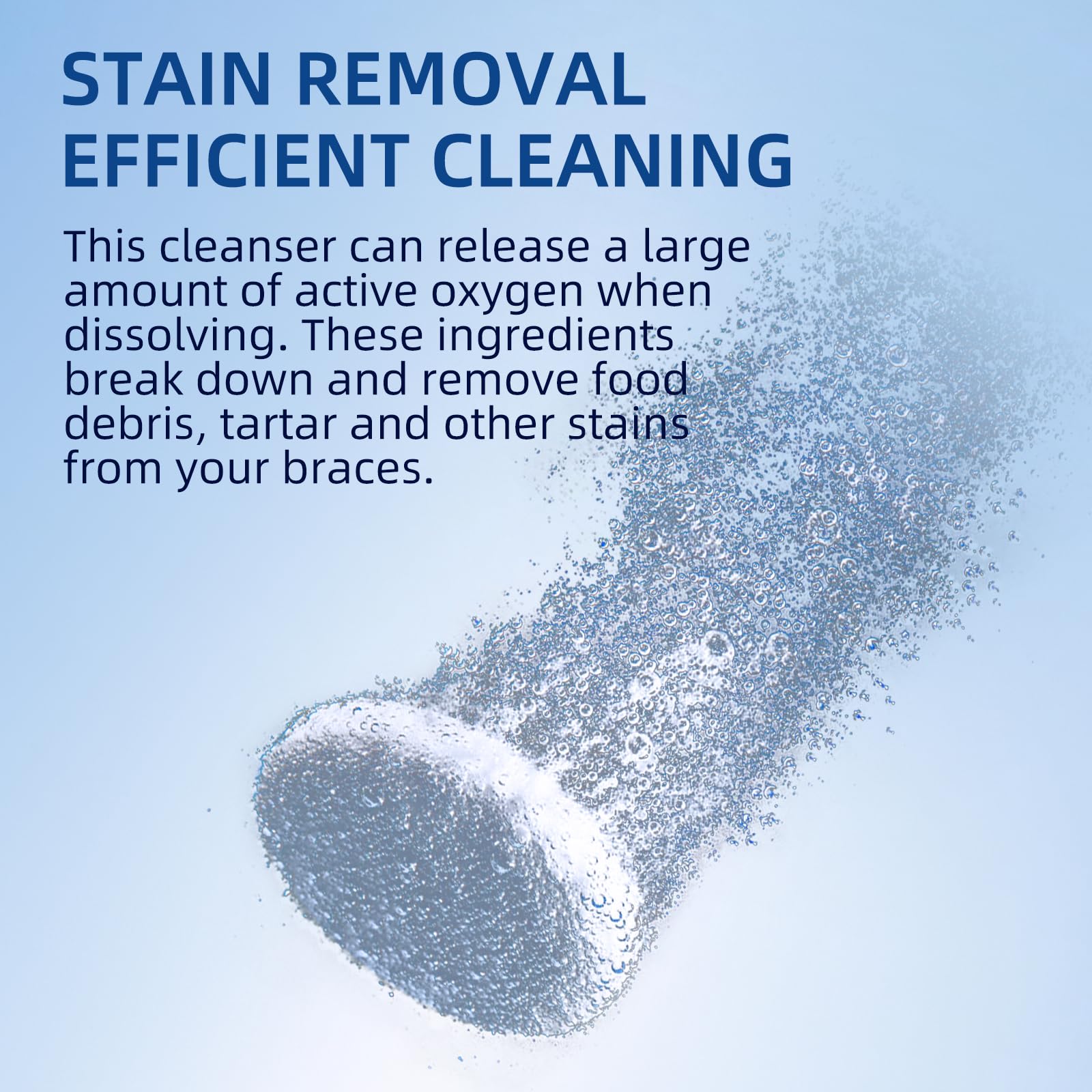 120-count cleansing tablets for dentures and retainers