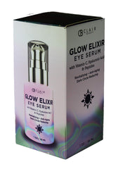 Clear Beauty under-eye serum bottle front for brightening and refreshing eye area.
