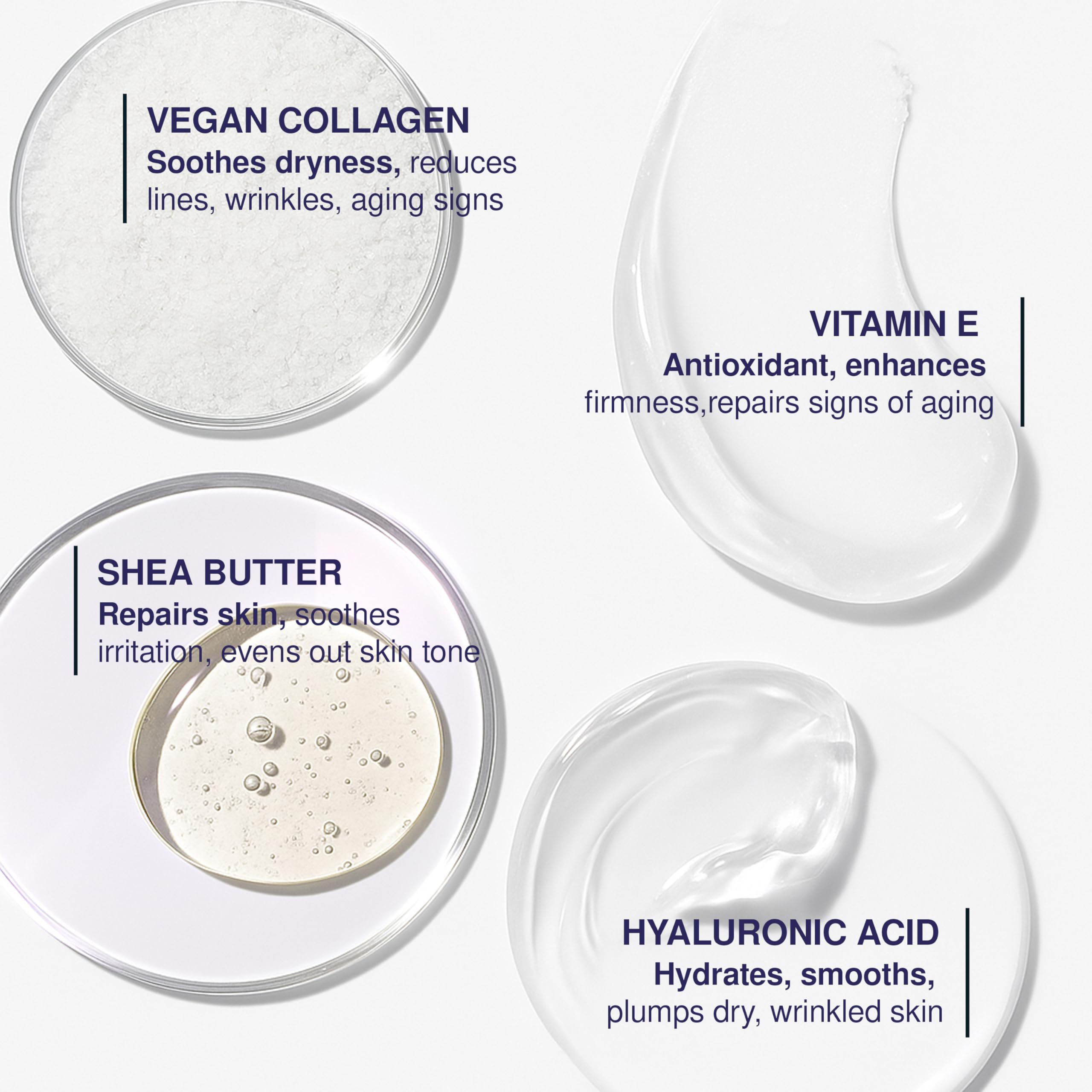 Clear Visage packaging shows dermatologist-tested safety and clean beauty credentials