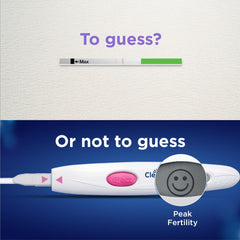 Mobile app screen showing fertility predictions