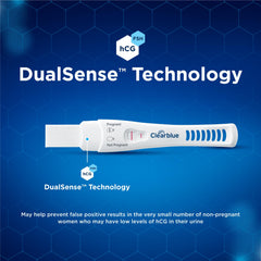 Clearblue Early Detection Pregnancy Test 2 Count back view