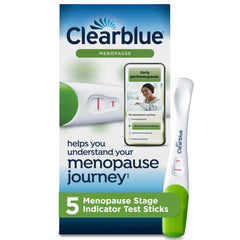 Clearblue menopause stage indicator kit pack for at-home tracking and insights