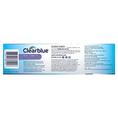 Close-up of Clearblue ovulation test stick 7