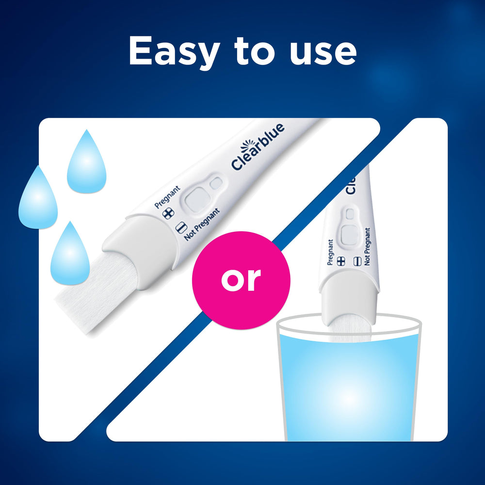 Image showing the 10 ovulation test sticks included in the kit