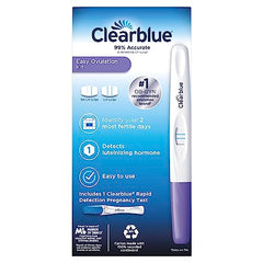 Clearblue pregnancy test included in the kit