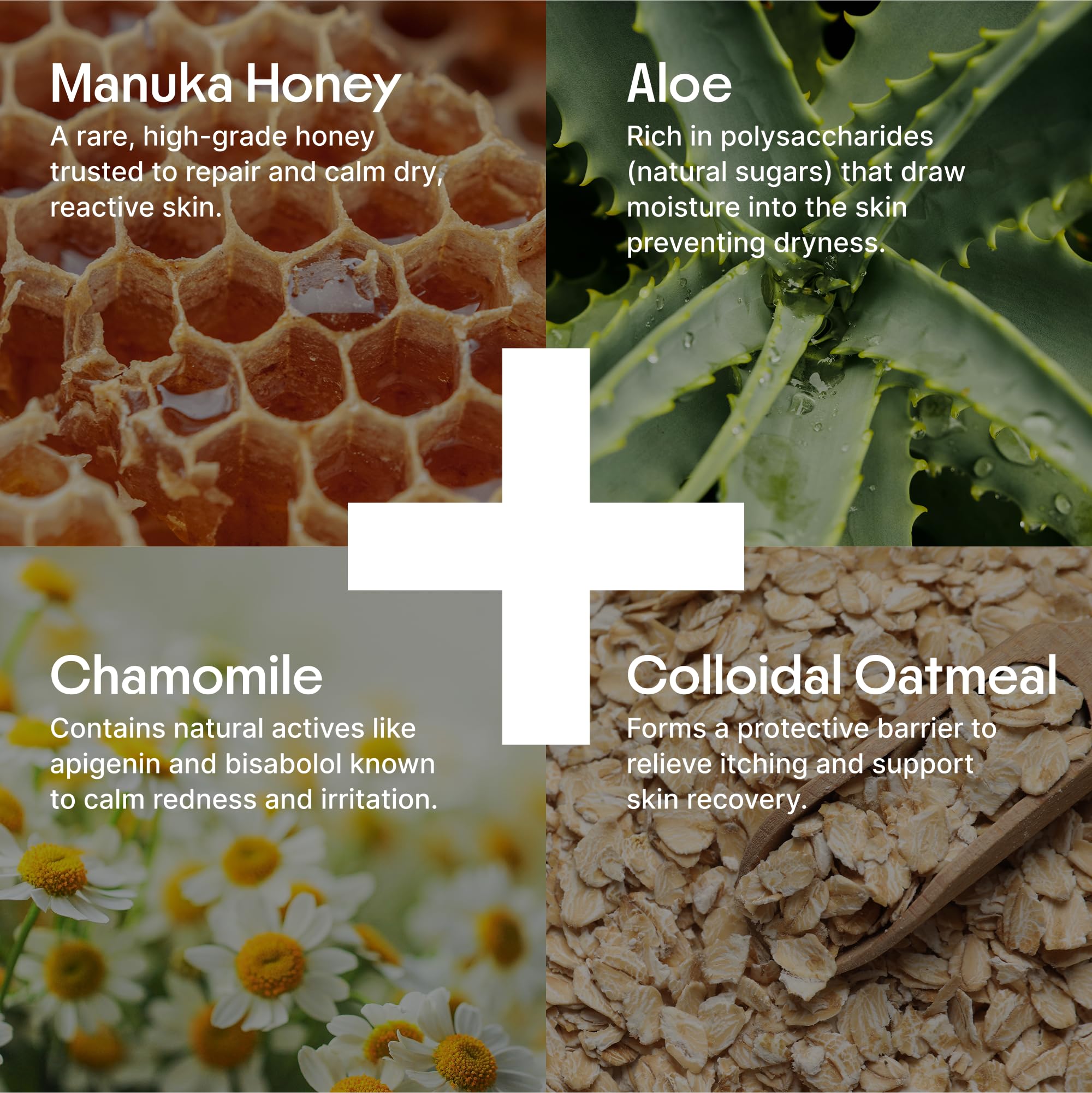 Clearbody Organics Manuka Honey Cream non-greasy finish for daytime use.