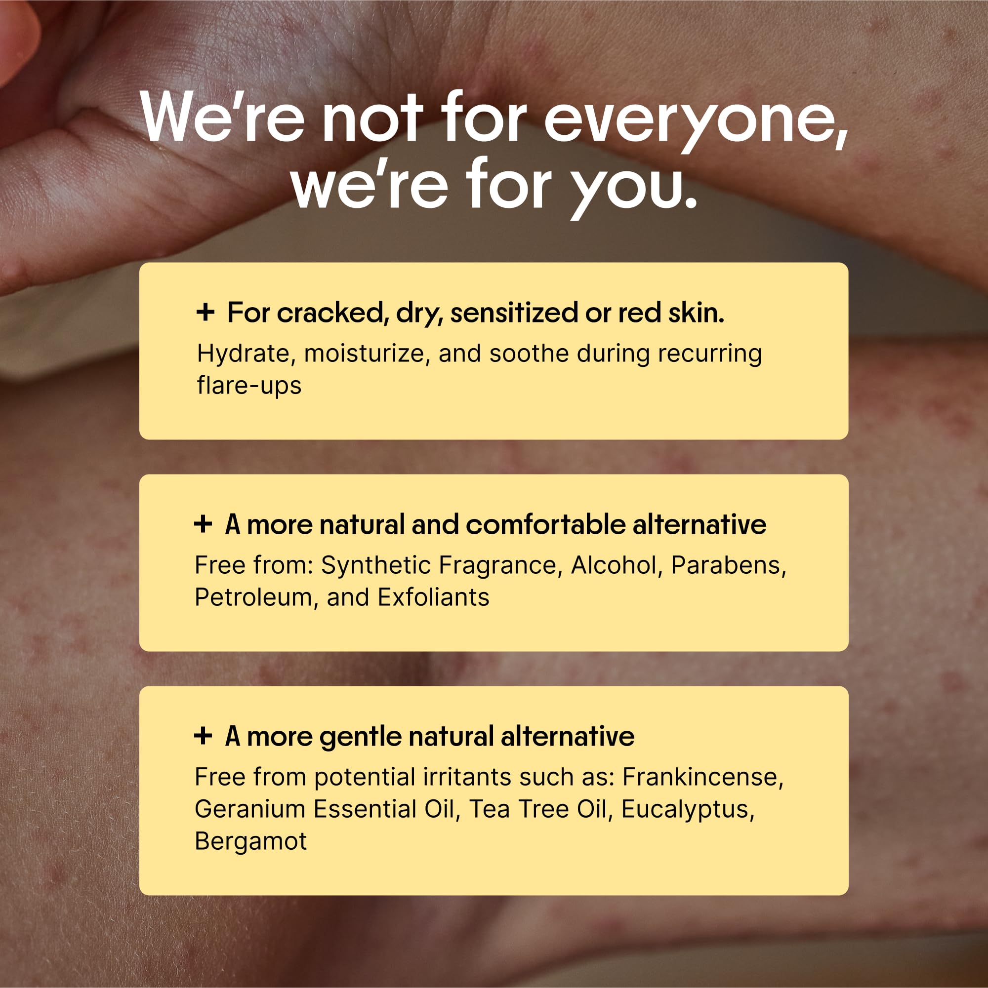 Clearbody Organics Manuka Honey Cream for sensitive skin provides gentle moisturization.