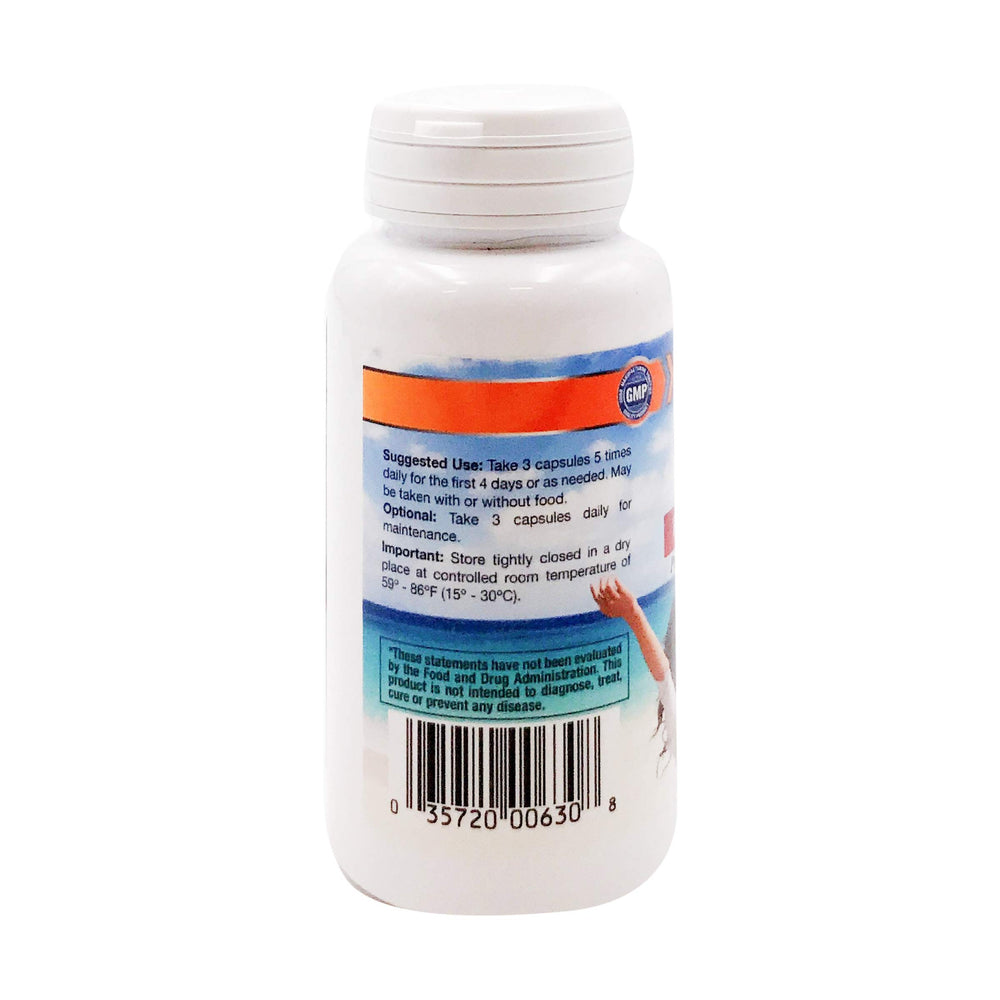 Pack shot showing Cleartract D-Mannose 500 mg 60 count
