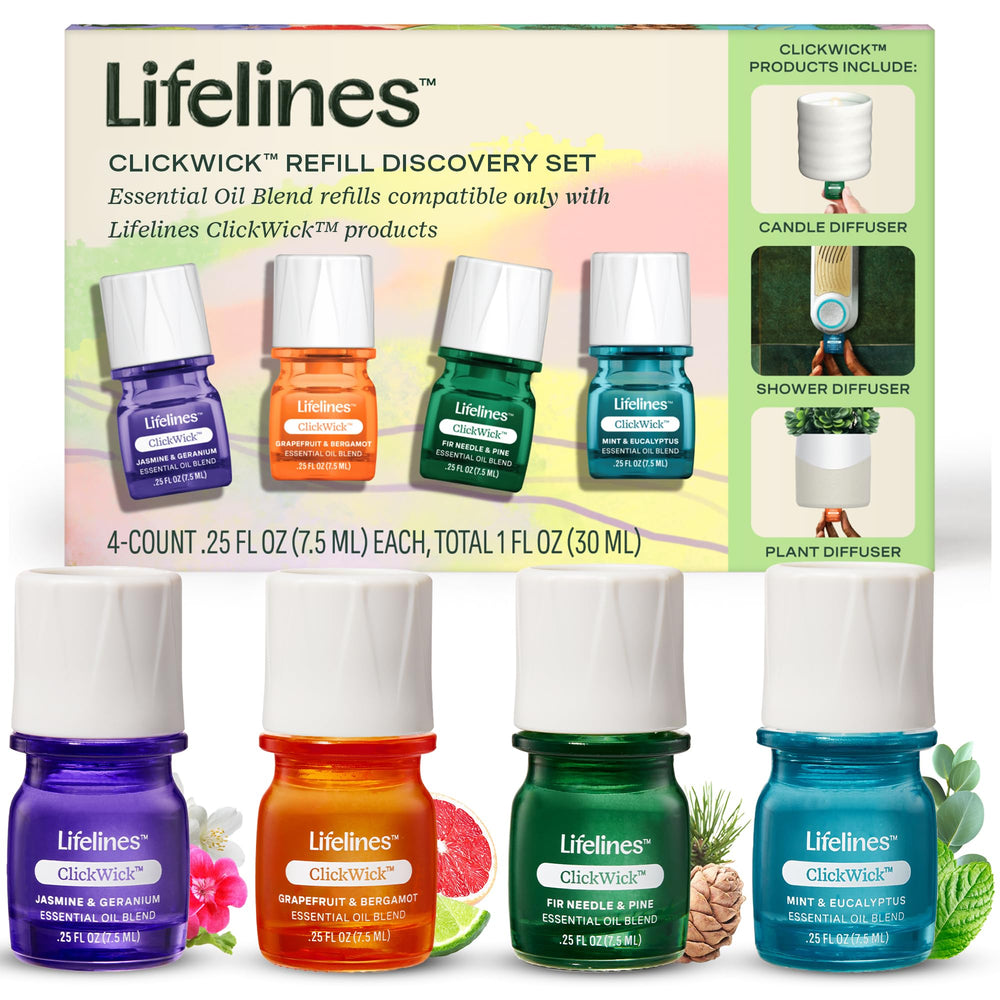 Lifelines ClickWick 4-Pack Discovery Set packaging