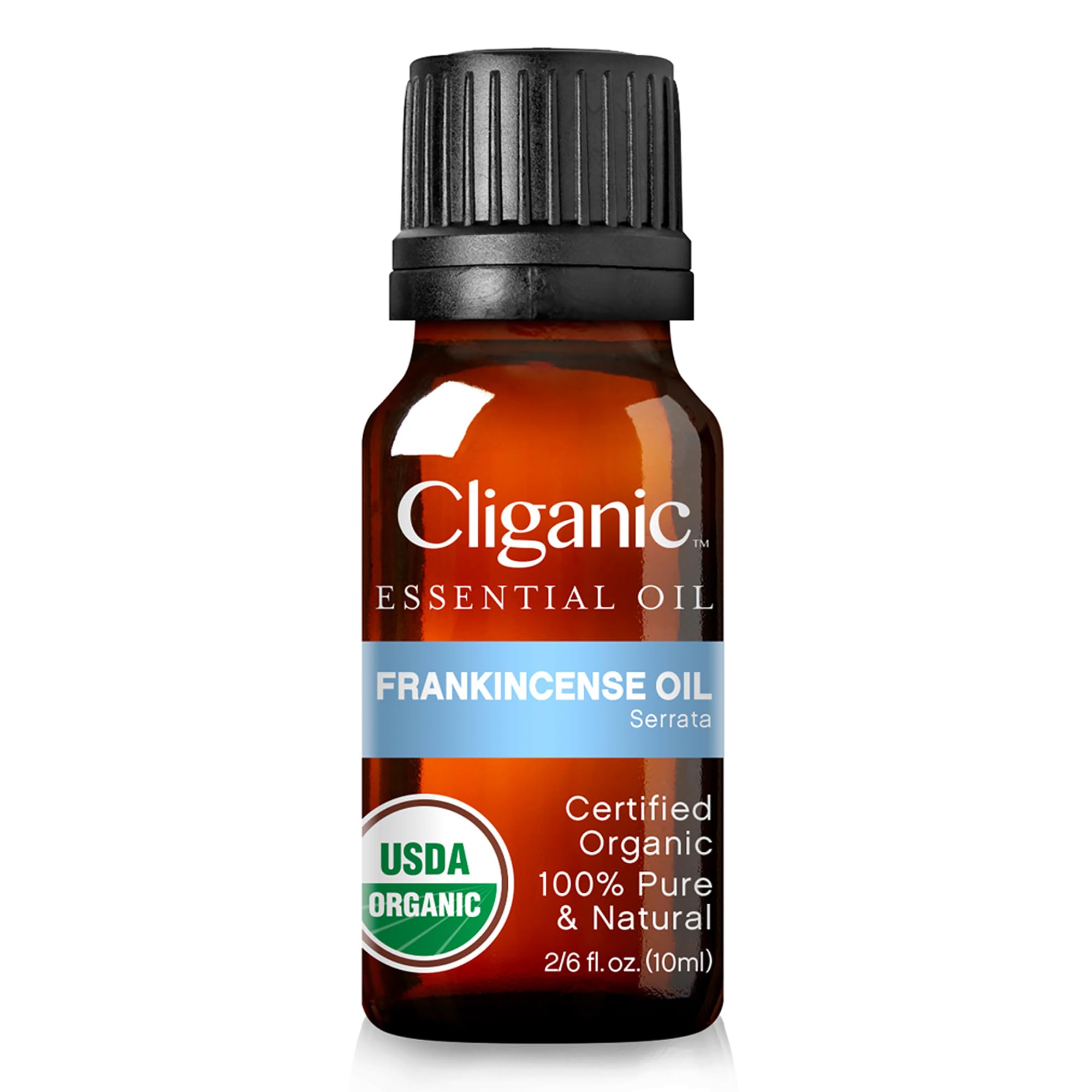 Aromatherapy diffuser with Cliganic Frankincense Essential Oil