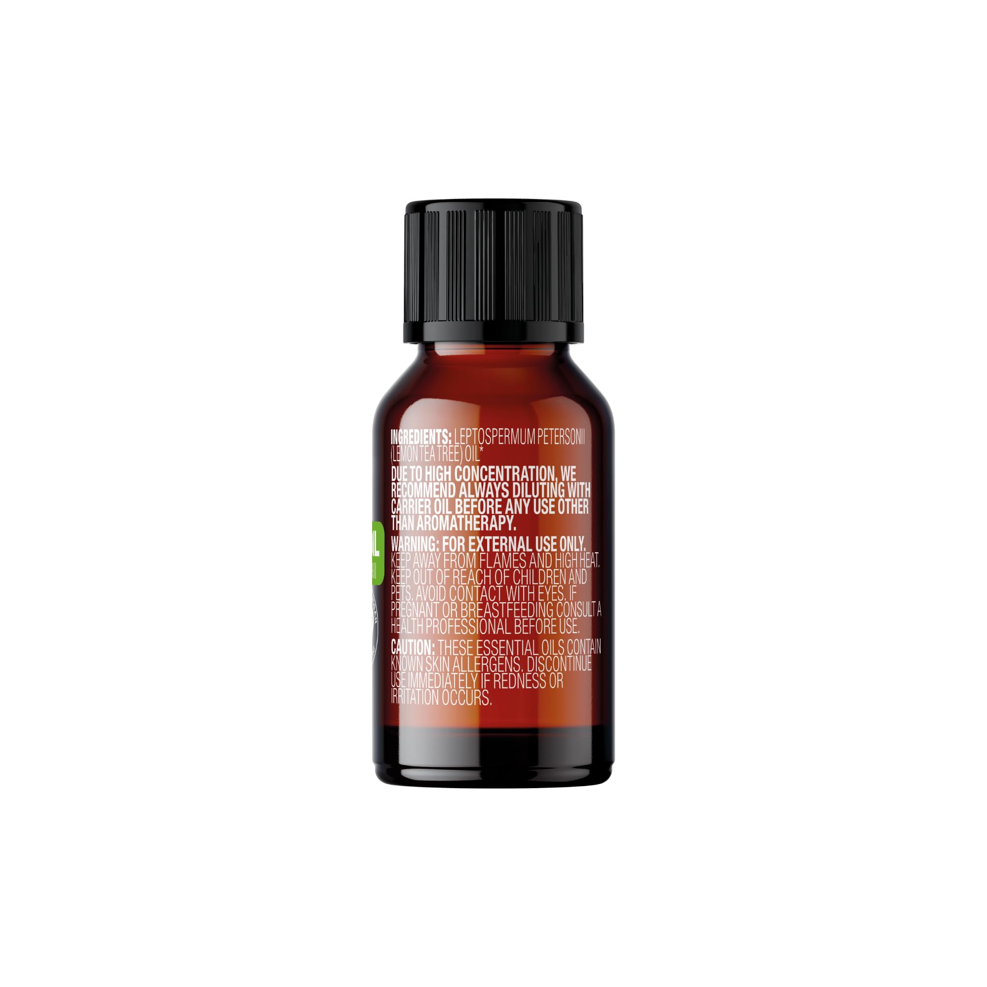 USDA Organic certification badge for Lemon Tea Tree Oil