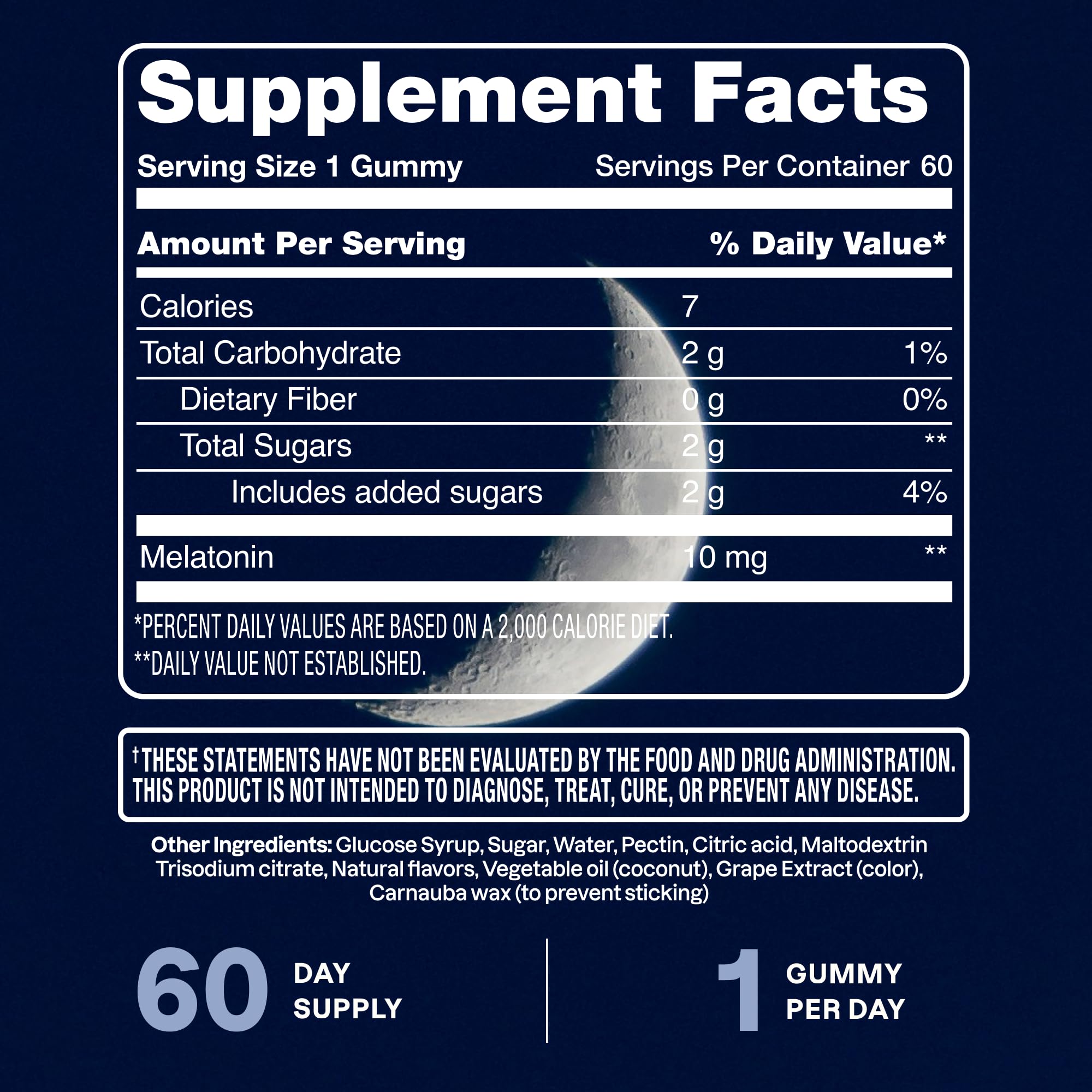 Close-up of Cliganic Melatonin Gummies berry flavor