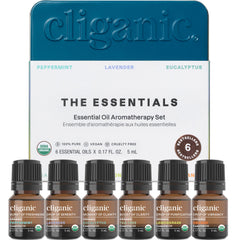 Cliganic Organic Aromatherapy Essential Oils Set Top 6 packaging image